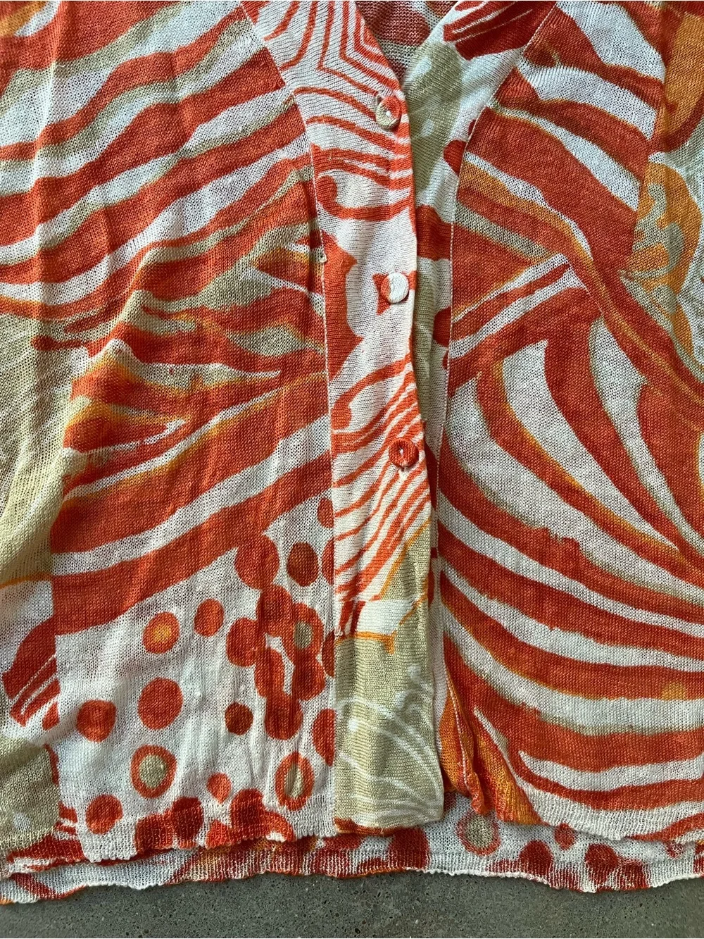 NIC+ZOE lightweight linen cardigan